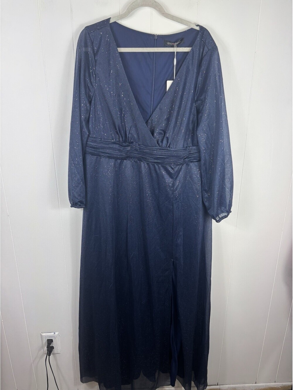 Ever Pretty Bridesmaid Wedding Guest Mother of the Bride Dress Navy Blue Size 20